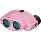 Pentax 61803 UP 8x21 Binoculars Pink Center Focus and Multi-Coated Optics