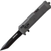 Schrade OTF8TB Out the Front Assist Tanto Folding Pocket Knife with Safety Lock Down