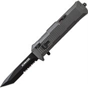 Schrade OTF8TBS Actuator Out the Front Assist Folding Pocket Knife with Safety Lock Down