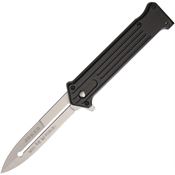 Tac Force 457BS Joker Assisted Opening Linerlock Folding Pocket Satin Finish Blade Knife with Black Aluminum Handles