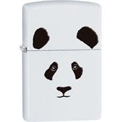 Zippo 28860 Panda White Matte Finish Lighter