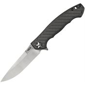 Zero Tolerance 452CF Large Sinkevich Carbon Fiber Framelock Folding Pocket Knife