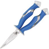 Camillus 18829 Cuda Bent Needlenose Pliers Titanium Bonded Steel with Clear Rubberized Handle