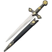 China Made 211207 Knights Of Templar Dagger Fixed Blade Knife