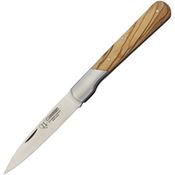 Cudeman 409L Folder Folding Pocket Knife with Olive Wood Handle