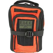 ESEE SURVIVALBAGOR Orange Survival Bag Pack with Nylon Construction and ESEE Logo