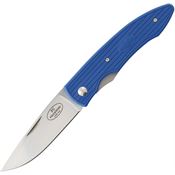 Fallkniven CRB PC Royal Blue Drop Point Linerlock Folding Pocket Knife
