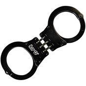 Fury 15949 Black Coated Handcuffs Hinged with Stainless Construction