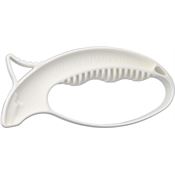 Lansky 05110 Filet and Bait Sharpener with White Composition Handle