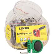 Lansky 09885 Quick Fix Sharpener Set with Black Rubberized Non-Slip Handle