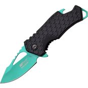 MTech 882GN Green Assisted Opening Framelock Folding Pocket Knife