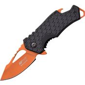 MTech 882OR Orange Assisted Opening Framelock Folding Pocket Knife