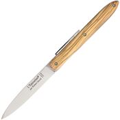 Robert David 0112OLI Epicurien Olive Wood Framelock Folding Pocket Knife