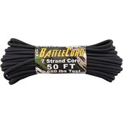 Elite Parachute Cords 1123 Arm Battlecord Black 50 Feet Length