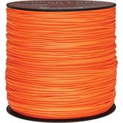 Elite Parachute Cords 1138 Neon Orange Braided Premium Nylon Sport and Tie Cord
