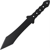 Cold Steel 80TGS Gladius Thrower Fixed Blade Knife with Black Finish S50C Stainless Construction