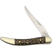 Frost 109CSS Small Toothpick Folding Knife with Cobra Snake Skin Composition Handle