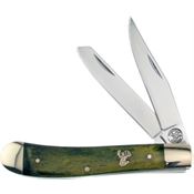 Frost T312MWG Whitetail Big Game Trapper Folding Knife with Bone Handle
