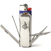 Lighter Bro 2013D Lighter Bro Multi Tool Icon with Stainless Construction