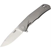 Lion Steel TREBL TRE Titanium Blue Framelock Folding Pocket Knife