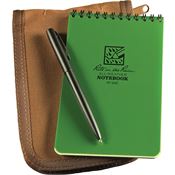 Rite in the Rain 946KIT 4 x 6 Kit Green Book with Tan Cover