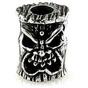 Schmuckatelli OP Schmuckatelli Company Ona Tiki Bead Pewter