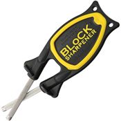 Block Sharpener OCK01 The Block Knife Sharpener Black and Yellow