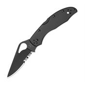 Byrd 4BKPS2 Meadowlark 2 Part Serrated Part Serrated Blade Lockback Folding Pocket Knife