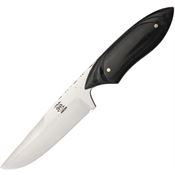 Citadel 4216 Midnight Fixed Blade Knife with Black Buffalo Horn Handle