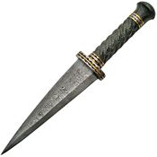 Damascus 1113 Dirk Pakka Fixed Blade Knife