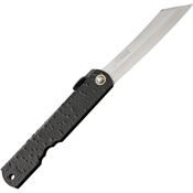 Higonokami O27 Mizushibuki Splash Folder Knife with Black Stainless Handle