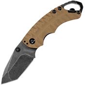 Kershaw 8750TTANBW Shuffle II Tan Tanto Point Linerlock Folding Pocket Knife