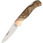 Old Forge 28 Copper Bolster Lockback Folding Pocket Knife