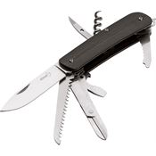 Boker Plus 01BO809 Tech Tool City 7 Multi Tool Knife with Black G-10 Handle