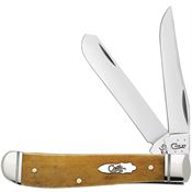 Case 58188 Mini Trapper Folding Pocket Knives with Antique Bone Handle