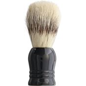 Garos Goods BRUSH Boar Bristle Shave Brush with Black Resin Handle