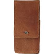 Giesen & Forsthoff 35014 Safety Razor Leather Pouch Brown Leather Construction