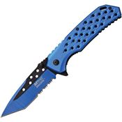 MTech 931BL Blue Assisted Opening Linerlock Folding Pocket Knife