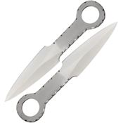 Valley Forge Knives 010 Valley Forge Thrower Fixed Blade Knife with Stainless Construction - Set