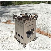 EmberLit 05 1/8 Inch Fireant Camping Stove Gear with Multi-Fuel Option