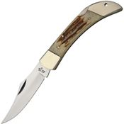 Frost 14127SC Hunter Second Cut Lockback Folding Pocket Knife