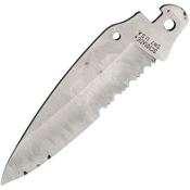 Schrade 516 Schrade Folding Knife Blade with Unsharpened Stainless and Lashing Hole