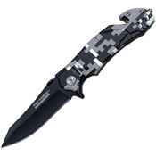 Tac Force 762DW Camo Assisted Opening Linerlock Folding Pocket Knife