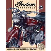 Tin Signs 2009 Tin Signs Indian 48 Chief