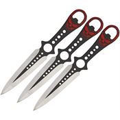 China Made 205 Skull Thrower 3 Pc. Set Fixed Blade Knife