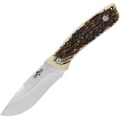 Western 9246 Crosstrail Fixed Blade Knife with Delrin Stag Handle
