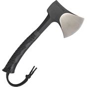 Schrade AXE10 Hatchet Stainless Axe with Grooved Black TPR Handle