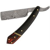 Damascus 1116HN Damascus Razor with Buffalo Horn and Pakkawood Handle