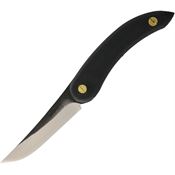 Svord Peasant KPUKP Kiwi Puukko Fixed Blade Knife with Black Polypropylene Handle