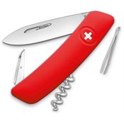 Swiza 1000 D01 Swiss Pocket Knife with Red Handle